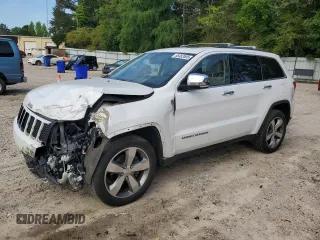 2014 Jeep Grand Cherokee Limited z VIN 1C4RJFBG8EC470283, wystawiony jako Copart lot #55483505 z przebiegiem 120 940 mil mil oraz Szkoda całkowita • Salvage title. Historia ofert i sprzedaży dostępna na DreamBid. Obrazek 1.