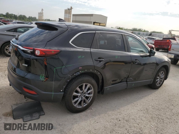 2018 Mazda CX-9 Sport with VIN JM3TCABY1J0225663, listed as a Copart auction lot 64998114 with 81,351 mi miles and Salvage Title. Bid and sale history available at DreamBid. Image 3.