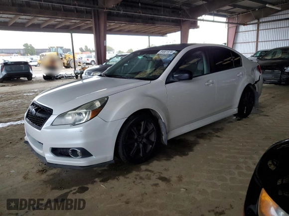 2013 Subaru Legacy 2.5i with VIN 4S3BMAA65D1033727, listed as a Copart auction lot 84661974 with 134,794 mi miles and Salvage title. Bid and sale history available at DreamBid. Image 1.