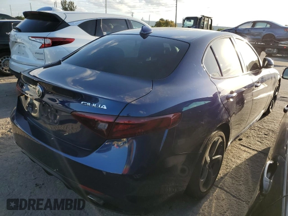 2018 Alfa Romeo Giulia with VIN ZARFAEBN5J7582236, listed as a Copart auction lot 49299943 with 45,736 mi miles. Bid and sale history available at carsss.com. Image 3.