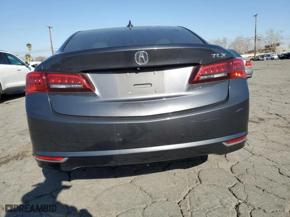 2015 Acura TLX with VIN 19UUB1F39FA010369, listed as a Copart auction lot 46873565 with 227,399 mi miles and Salvage Title. Bid and sale history available at carsss.com. Image 6.