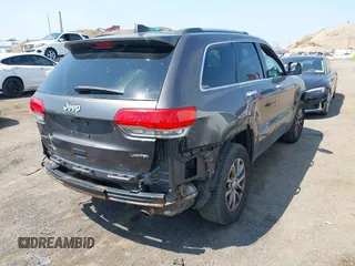 2014 Jeep Grand Cherokee Limited with VIN 1C4RJFBG1EC325215, listed as a IAAI auction lot 42653200 with 139,743 mi miles and . Bid and sale history available at DreamBid. Image 4.