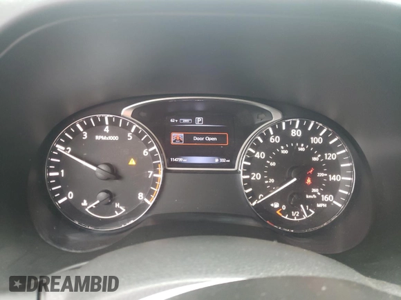 2017 Nissan Pathfinder SV with VIN 5N1DR2MM0HC695022, listed as a Copart auction lot 57045895 with 114,739 mi miles and Salvage title. Bid and sale history available at DreamBid. Image 9.