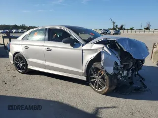 2015 Audi A3 2.0T Prestige with VIN WAUKFGFF7F1121894, listed as a Copart auction lot 76058414 with 88,205 mi miles and Salvage Title. Bid and sale history available at carsss.com. Image 4.