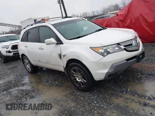2007 Acura MDX Tech Pkg with VIN 2HNYD28317H536523, listed as a IAAI auction lot 41548021 with 284,460 mi miles. Bid and sale history available at carsss.com. Image 1.