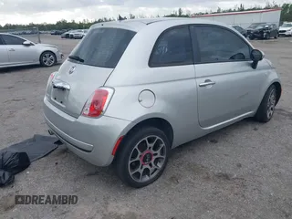 2013 FIAT 500 Pop with VIN 3C3CFFAR3DT531041, listed as a IAAI auction lot 41899499 with 121,429 mi miles. Bid and sale history available at carsss.com. Image 4.