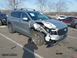 2023 Hyundai Santa Fe SEL with VIN 5NMS2DAJ2PH645826, listed as a IAAI auction lot 41190591 with 18,034 mi miles. Bid and sale history available at carsss.com. Image 1.
