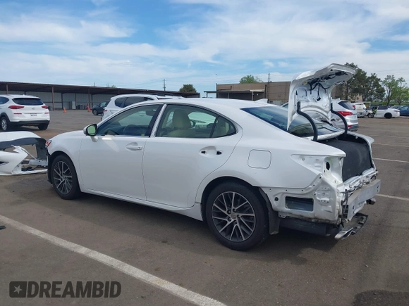 2016 Lexus ES with VIN JTHBK1GG0G2236091, listed as a IAAI auction lot 42018293 with 37,759 mi miles. Bid and sale history available at carsss.com. Image 3.