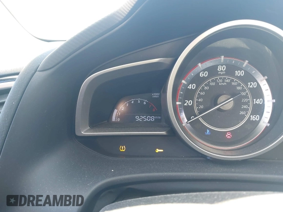 2016 Mazda 3 i Sport with VIN JM1BM1U79G1314101, listed as a IAAI auction lot 41394947 with 92,508 mi miles and . Bid and sale history available at DreamBid. Image 7.