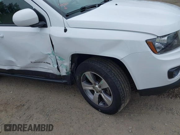 2017 Jeep Compass High Altitude with VIN 1C4NJDEB7HD178187, listed as a IAAI auction lot 42262793 with 144,505 mi miles and . Bid and sale history available at DreamBid. Image 6.
