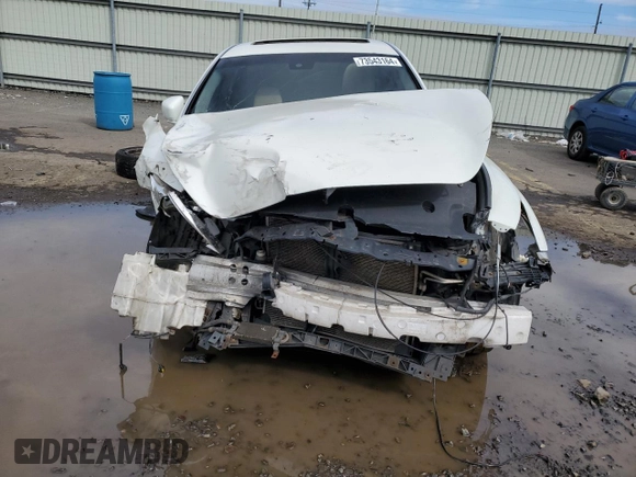 2013 Infiniti M37 with VIN JN1BY1AR0DM601088, listed as a Copart auction lot 73543164 with 215,014 mi miles and Salvage Title. Bid and sale history available at carsss.com. Image 5.