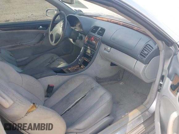 2003 Mercedes-Benz CLK 320 with VIN WDBLK65G23T142769, listed as a IAAI auction lot 42155649 with 106,644 mi miles and . Bid and sale history available at DreamBid. Image 5.