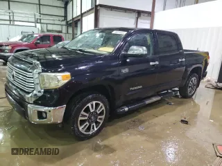 2017 Toyota Tundra 4WD Limited with VIN 5TFHW5F16HX604119, listed as a Copart auction lot 46076655 with 0 mi miles and Non Repairable. Bid and sale history available at carsss.com. Image 1.