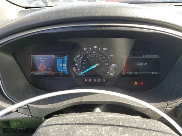 2018 Ford Fusion SE with VIN 3FA6P0HD4JR174030, listed as a Copart auction lot 44522355 with 42,481 mi miles and Salvage Title. Bid and sale history available at carsss.com. Image 9.