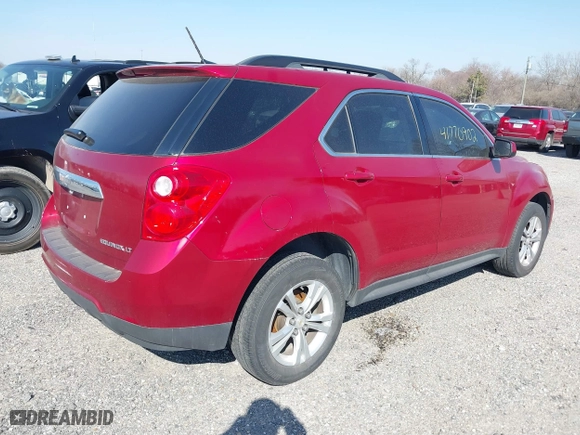 2014 Chevrolet Equinox LT with VIN 1GNFLFEK5EZ115377, listed as a IAAI auction lot 41770902 with 186,940 mi miles. Bid and sale history available at carsss.com. Image 4.