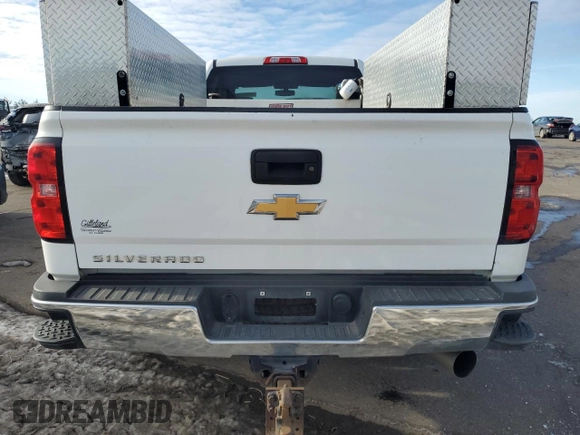2019 Chevrolet Silverado 3500HD Work Truck with VIN 1GC4KVCYXKF108135, listed as a Copart auction lot 42558985 with 121,049 mi miles and Salvage Title. Bid and sale history available at carsss.com. Image 6.