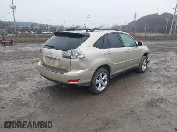 2004 Lexus RX with VIN JTJHA31U040067476, listed as a IAAI auction lot 41568448 with 154,787 mi miles. Bid and sale history available at carsss.com. Image 4.