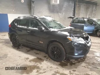 2017 Nissan Rogue SV with VIN 5N1AT2MV7HC768206, listed as a Copart auction lot 87382794 with 79,145 mi miles and Salvage Title. Bid and sale history available at carsss.com. Image 4.