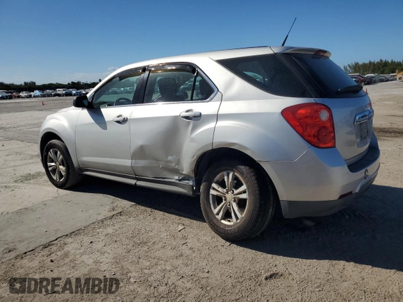 2011 Chevrolet Equinox LS with VIN 2GNALBEC8B1213612, listed as a Copart auction lot 49984505 with 121,951 mi miles and Salvage Title. Bid and sale history available at carsss.com. Image 2.