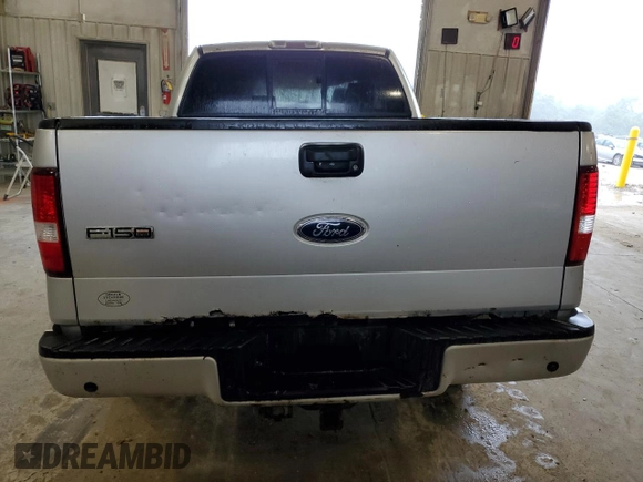 2005 Ford F-150 XLT z VIN 1FTPX145X5FA89618, wystawiony jako Copart lot #59740455 z przebiegiem Nie podano mil oraz Szkoda całkowita • Salvage title. Historia ofert i sprzedaży dostępna na DreamBid. Obrazek 6.
