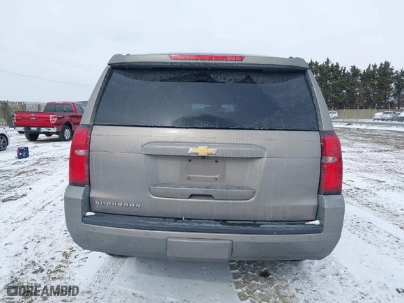 2017 Chevrolet Suburban LT with VIN 1GNSKHKC9HR388448, listed as a IAAI auction lot 41628575 with NaN miles. Bid and sale history available at carsss.com. Image 16.