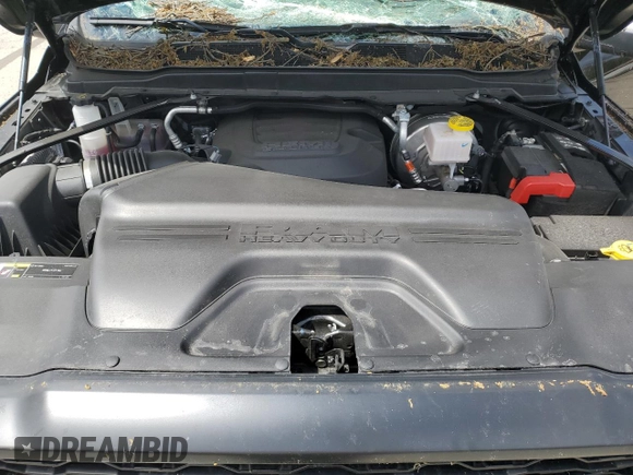 2024 Ram 2500 Tradesman with VIN 3C6UR5HJ9RG376715, listed as a Copart auction lot 55467895 with 4,085 mi miles and Salvage title. Bid and sale history available at DreamBid. Image 11.