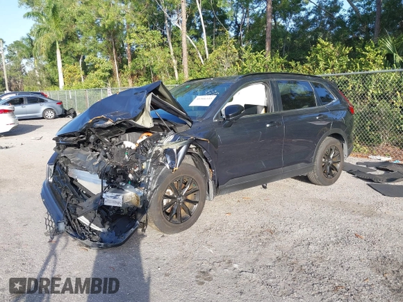2024 Honda CR-V Sport-L with VIN 7FARS5H80RE020146, listed as a IAAI auction lot 41566333 with 12,603 mi miles and . Bid and sale history available at DreamBid. Image 17.