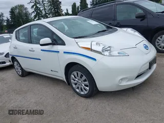 2016 Nissan LEAF S z VIN 1N4AZ0CP2GC305453, wystawiony jako IAAI lot #42504440 z przebiegiem 26 559 mil mil oraz . Historia ofert i sprzedaży dostępna na DreamBid. Obrazek 1.