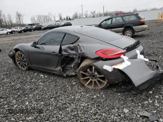 2014 Porsche Cayman with VIN WP0AA2A81EK170848, listed as a Copart auction lot 54178125 with 42,979 mi miles and Salvage Title. Bid and sale history available at DreamBid. Image 3.