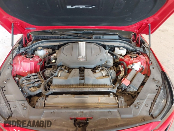 2021 Cadillac CT5 V-Series with VIN 1G6DV5RW9M0136210, listed as a IAAI auction lot 42571132 with 16,941 mi miles and . Bid and sale history available at DreamBid. Image 10.