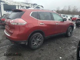 2016 Nissan Rogue SL with VIN 5N1AT2MV2GC830013, listed as a Copart auction lot 51688225 with 157,544 mi miles and Salvage Title. Bid and sale history available at DreamBid. Image 3.