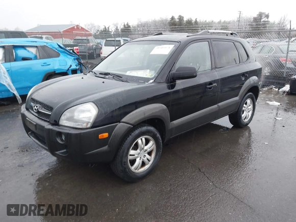 2007 Hyundai Tucson SE with VIN KM8JN72D17U637394, listed as a IAAI auction lot 41505971 with 209,747 mi miles and . Bid and sale history available at DreamBid. Image 2.