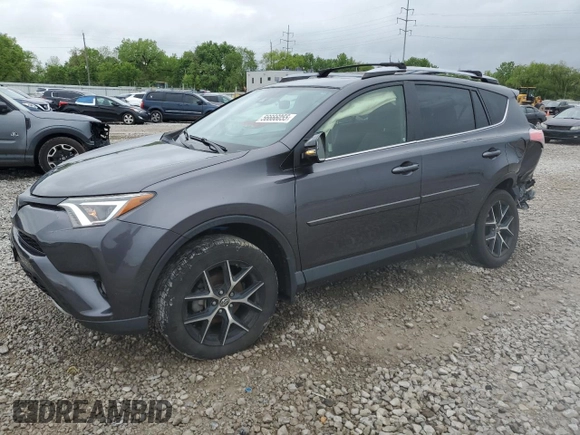 2018 Toyota RAV4 SE with VIN JTMJFREV2JJ730077, listed as a Copart auction lot 56666055 with 85,100 mi miles and Salvage title. Bid and sale history available at DreamBid. Image 1.
