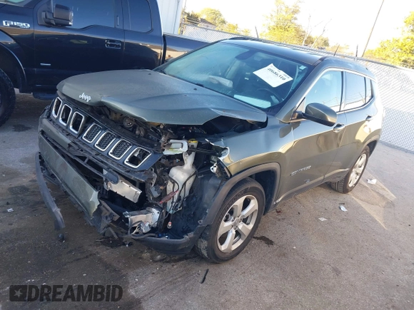2019 Jeep Compass Altitude z VIN 3C4NJCBB6KT637645, wystawiony jako IAAI lot #40686310 z przebiegiem 60 215 mil mil oraz . Historia ofert i sprzedaży dostępna na DreamBid. Obrazek 18.