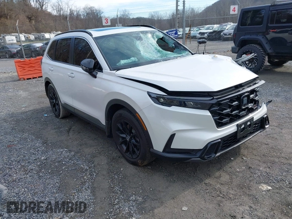 2024 Honda CR-V Sport with VIN 5J6RS5H58RL004401, listed as a IAAI auction lot 41111716 with 13,636 mi miles and . Bid and sale history available at DreamBid. Image 1.