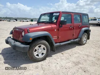 2012 Jeep Wrangler Unlimited Sport RHD with VIN 1C4BJWKG3CL230718, listed as a Copart auction lot 61789775 with Not provided miles and Clean title. Bid and sale history available at DreamBid. Image 1.