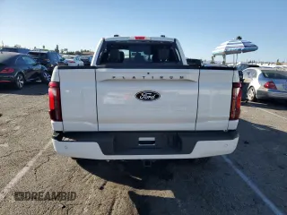 2024 Ford F-150 with VIN 1FTFW7LD5RFB69988, listed as a Copart auction lot 85066924 with 2,138 mi miles and Salvage title. Bid and sale history available at DreamBid. Image 6.