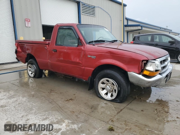 2000 Ford Ranger XL with VIN 1FTYR10C1YPC03166, listed as a Copart auction lot 51484215 with 116,072 mi miles and Salvage Title. Bid and sale history available at carsss.com. Image 4.