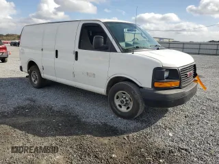 2016 GMC Savana Cargo Van with VIN 1GTW7AFF1G1294679, listed as a Copart auction lot 78806854 with 175,647 mi miles and Salvage Title. Bid and sale history available at carsss.com. Image 4.