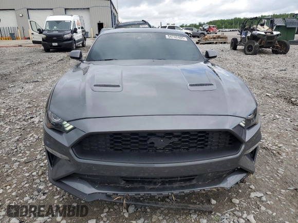 2022 Ford Mustang EcoBoost с VIN 1FA6P8TH2N5136250, выставлен на аукционе Copart как лот 54742405 с пробегом 74 103 миль миль и Списание • Salvage title. История ставок и продаж доступна на DreamBid. Изображение 5.