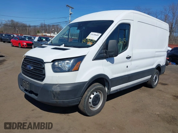 2019 Ford Transit z VIN 1FTYR1CM6KKB81786, wystawiony jako IAAI lot #41638685 z przebiegiem 87 476 mil mil oraz . Historia ofert i sprzedaży dostępna na DreamBid. Obrazek 19.