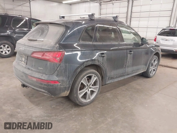 2019 Audi Q5 Premium Plus z VIN WA1BNAFY4K2091062, wystawiony jako IAAI lot #41702189 z przebiegiem 80 905 mil mil oraz . Historia ofert i sprzedaży dostępna na DreamBid. Obrazek 4.