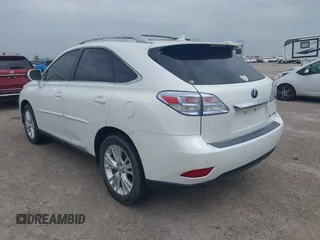 2011 Lexus RX 450h with VIN JTJBC1BA8B2419892, listed as a IAAI auction lot 41895740 with 132,428 mi miles and . Bid and sale history available at DreamBid. Image 3.