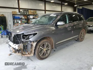 2016 Infiniti QX60 with VIN 5N1AL0MN9GC522194, listed as a Copart auction lot 47462445 with 145,541 mi miles and Salvage Title. Bid and sale history available at carsss.com. Image 1.