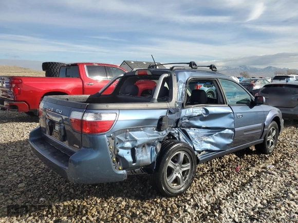 2005 Subaru Baja Turbo z VIN 4S4BT63CX55100329, wystawiony jako Copart lot #44267565 z przebiegiem 231 034 mil mil oraz Szkody całkowita. Historia ofert i sprzedaży dostępna na DreamBid. Obrazek 3.