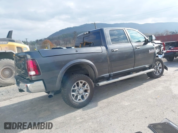2016 Ram 2500 Laramie Longhorn with VIN 3C6UR5GLXGG330200, listed as a IAAI auction lot 40861684 with 79,427 mi miles and . Bid and sale history available at DreamBid. Image 4.
