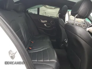 2018 Mercedes-Benz C with VIN WDDWF4JB1JR401947, listed as a Copart auction lot 48956665 with 93,467 mi miles and Salvage Title. Bid and sale history available at carsss.com. Image 10.