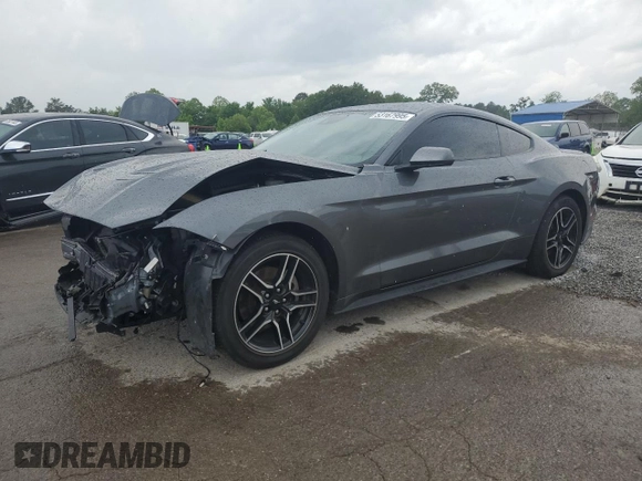 2023 Ford Mustang EcoBoost with VIN 1FA6P8TH5P5110082, listed as a Copart auction lot 53167995 with 40,303 mi miles and Salvage Title. Bid and sale history available at carsss.com. Image 1.