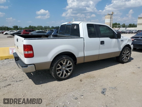 2005 Ford F-150 STX with VIN 1FTRX12WX5KE52155, listed as a Copart auction lot 62605895 with 235,078 mi miles and Salvage title. Bid and sale history available at DreamBid. Image 3.