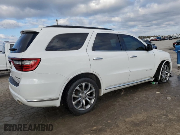 2018 Dodge Durango Citadel with VIN 1C4RDJEG0JC414788, listed as a Copart auction lot 81888404 with 145,766 mi miles and Salvage title. Bid and sale history available at DreamBid. Image 3.